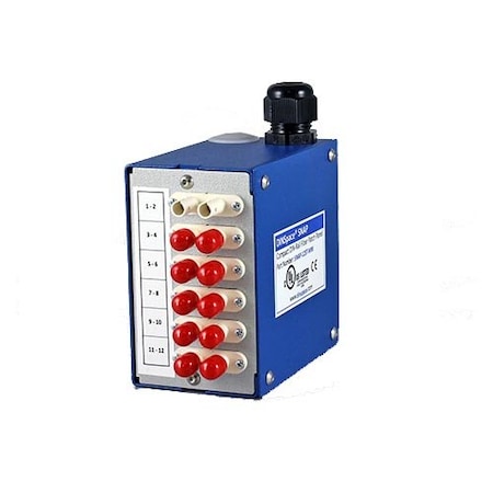 Dinspace Snap Patch Panel W/6 Mm St/St SNAP-12ST-MM